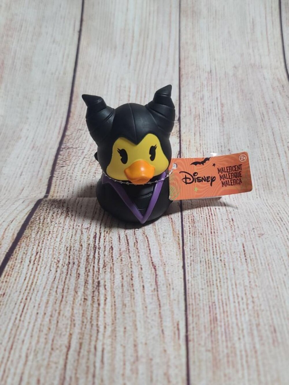 Disney DUCKaLooz Minnie Mouse - Maleficent Halloween 2.75" Rubber Duck - NEW